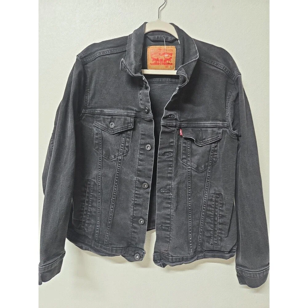 Levi's 72334-0305 Mens Trucker Jacket - Black